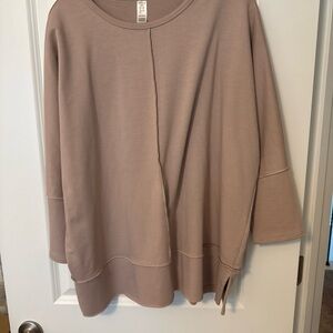 Spanx Perfect Length Dolman Women's Pullover 3/4 sleeve, Size Large